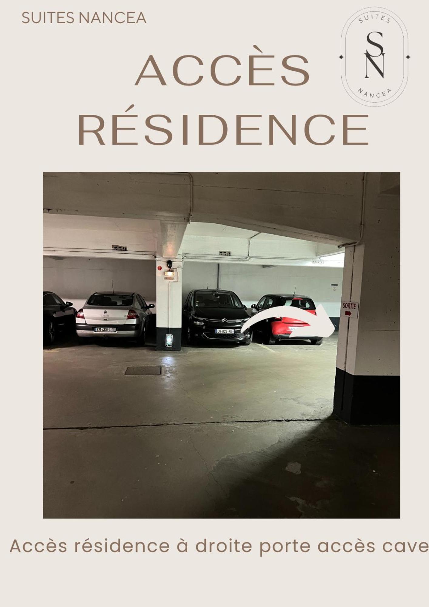 Apartament Vue Sur Le Palais - Nancy Gare Congres - Parking - T3 Zewnętrze zdjęcie