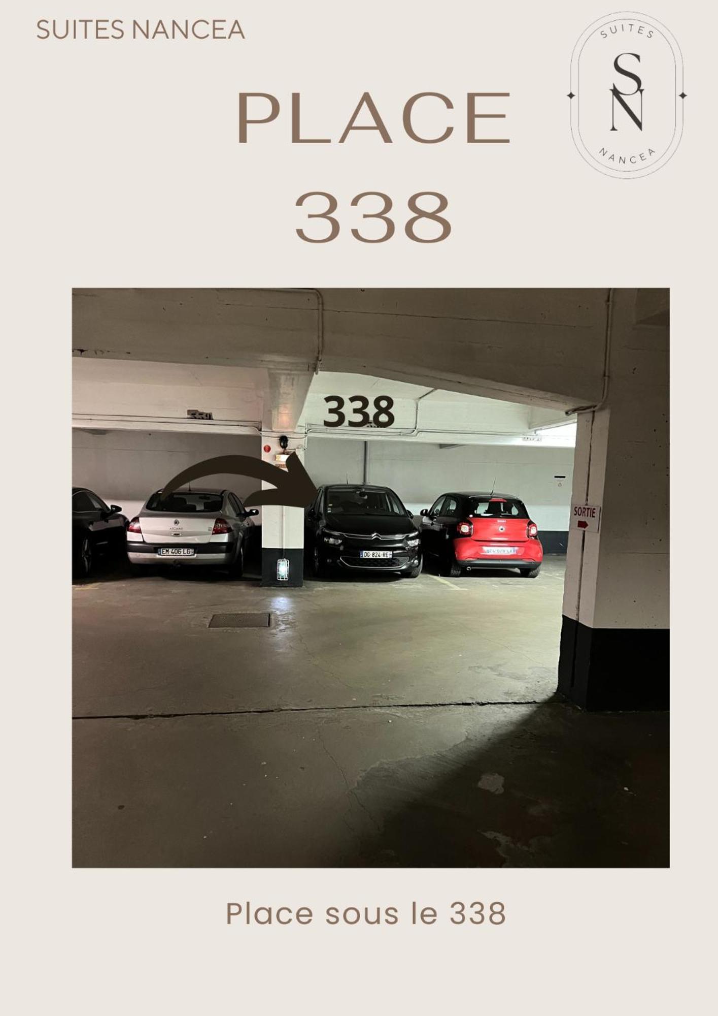 Apartament Vue Sur Le Palais - Nancy Gare Congres - Parking - T3 Zewnętrze zdjęcie